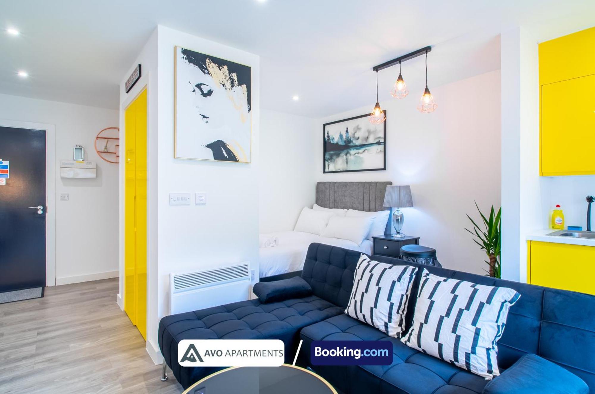 City Center Studio Apartments By Avo Apartments Sheffield Eksteriør billede