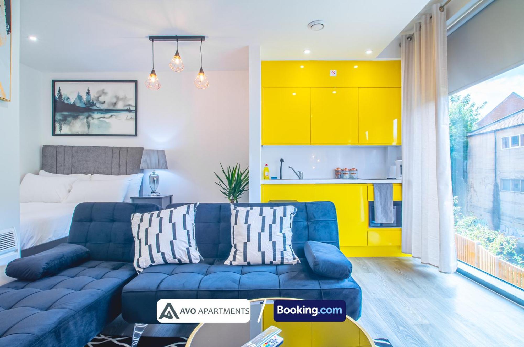 City Center Studio Apartments By Avo Apartments Sheffield Eksteriør billede